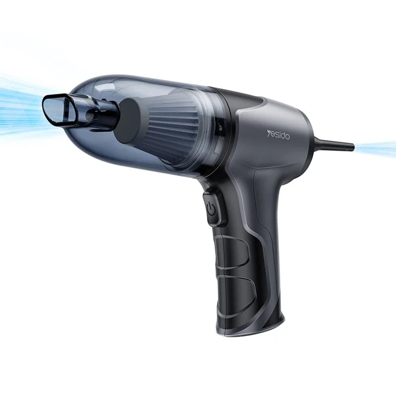 Yesido VC08 2-in-1 Blower and Vacuum Cleaner – Compact Design, High Efficiency, Ideal for Daily Cleaning