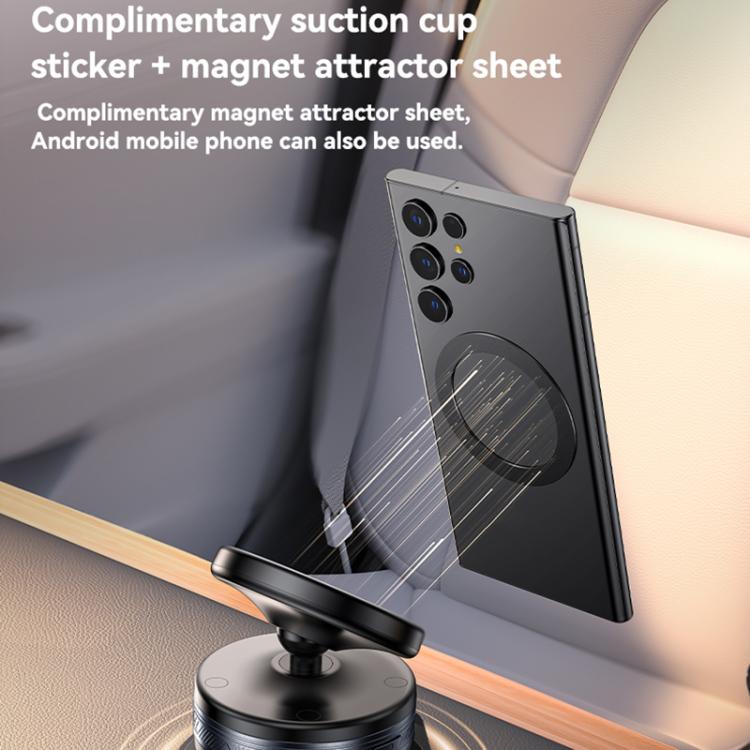 YESIDO C310 VacuumCup Magsafe Holder with Ball Head- 15W Wreless Charger