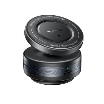 YESIDO C310 VacuumCup Magsafe Holder with Ball Head- 15W Wreless Charger